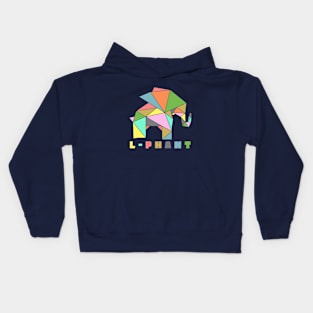 Colour elephant Kids Hoodie